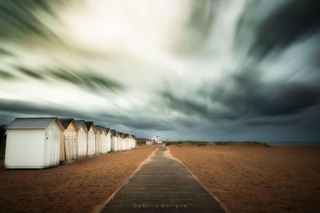 Le Refuge Marin Lägenhet Courseulles-sur-Mer Exteriör bild